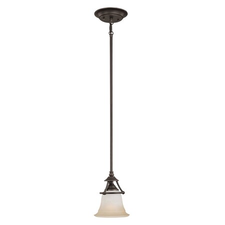 Thomas Harmony 7'' Wide 1Light Mini Pendant, Aged Bronze SL825662